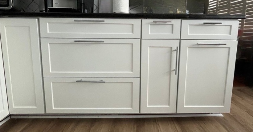 Cabinets Painting Project After