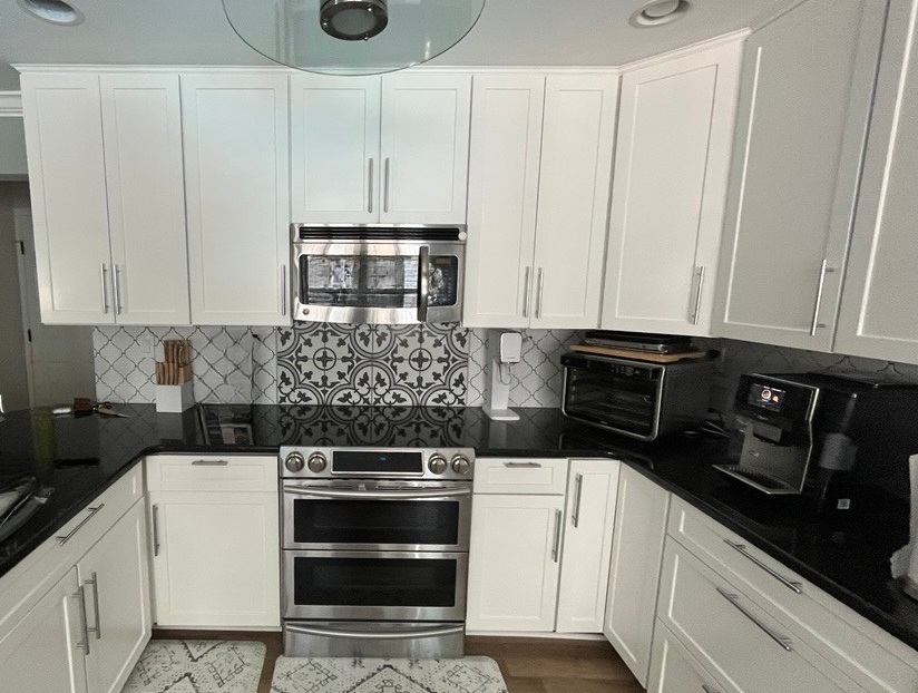 Cabinets Painting Project After