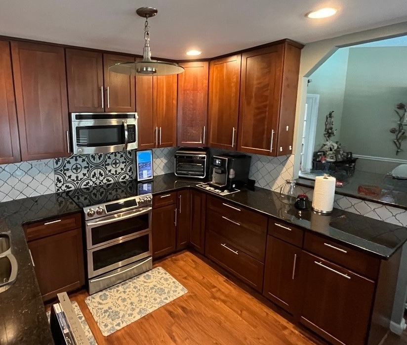 Cabinets Painting Project Before