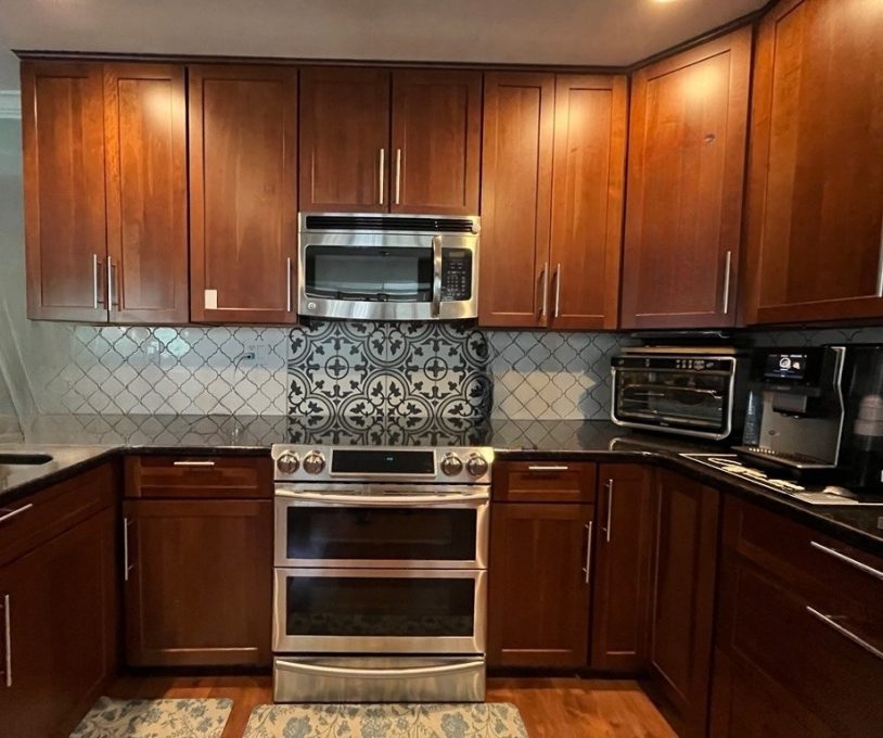 Cabinets Painting Project Before