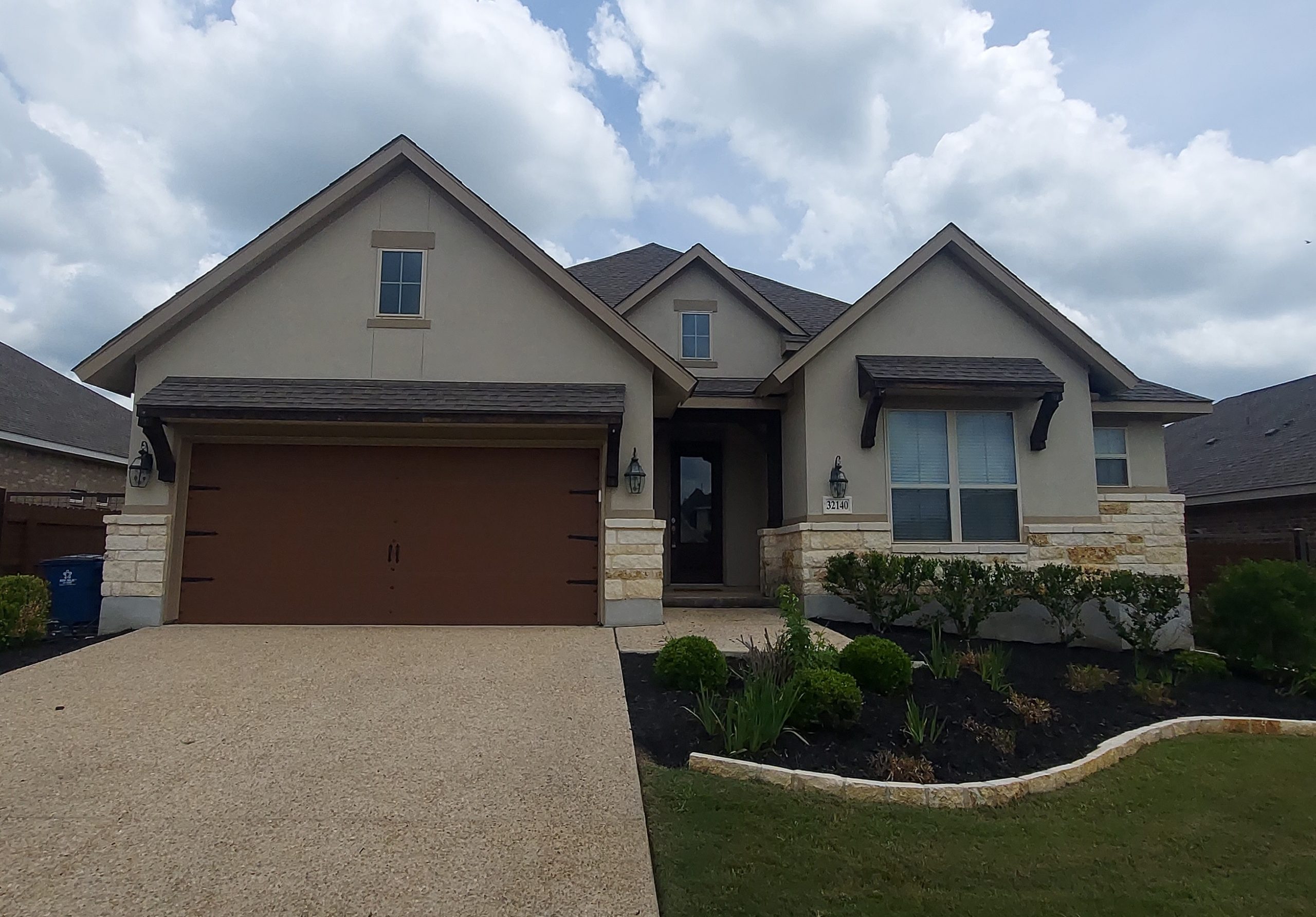 Stone Oak Home Exterior
