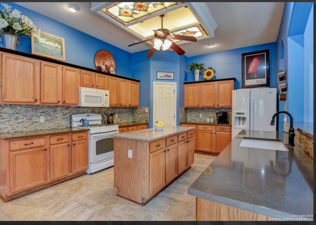 Kitchen Cabinet Repaint Before