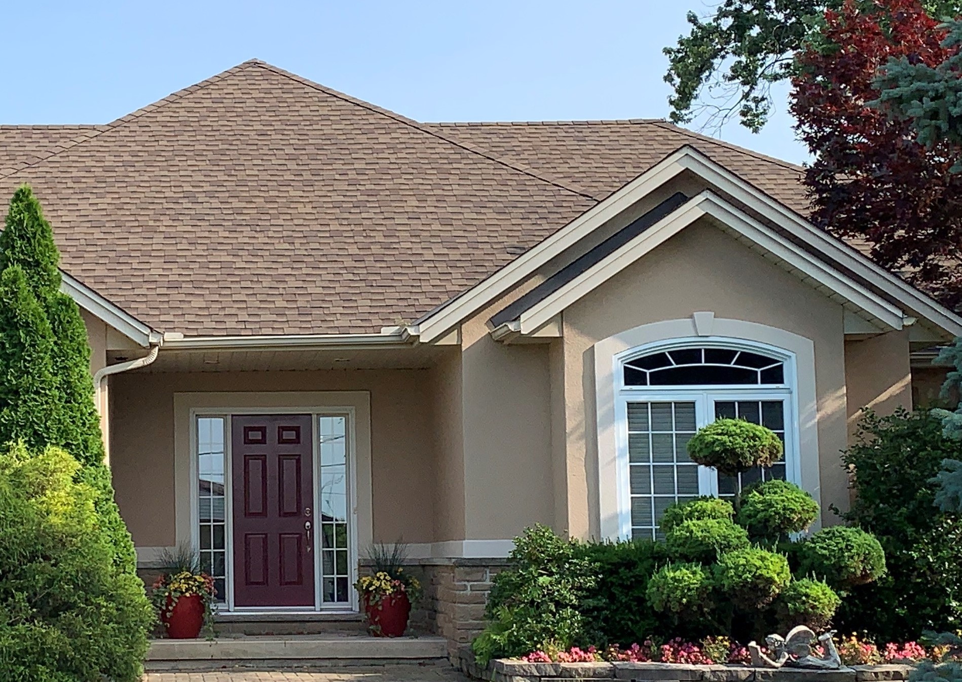 Exterior Stucco Painting After