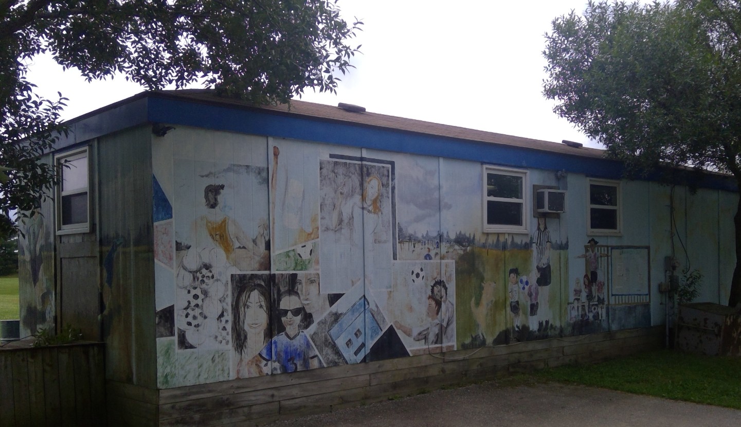 Soccer Club Painting Project Before