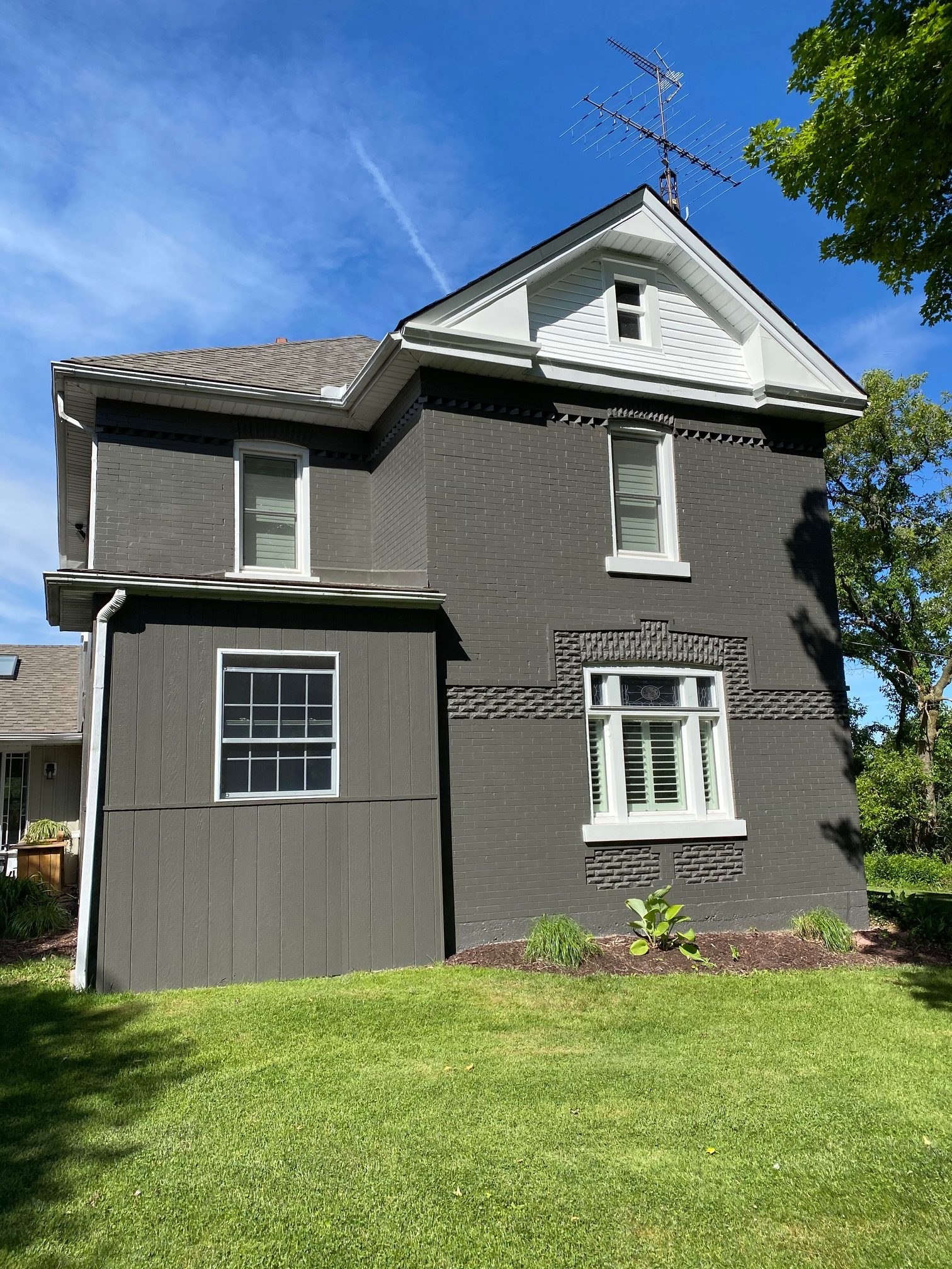 Exterior Brick Painting After