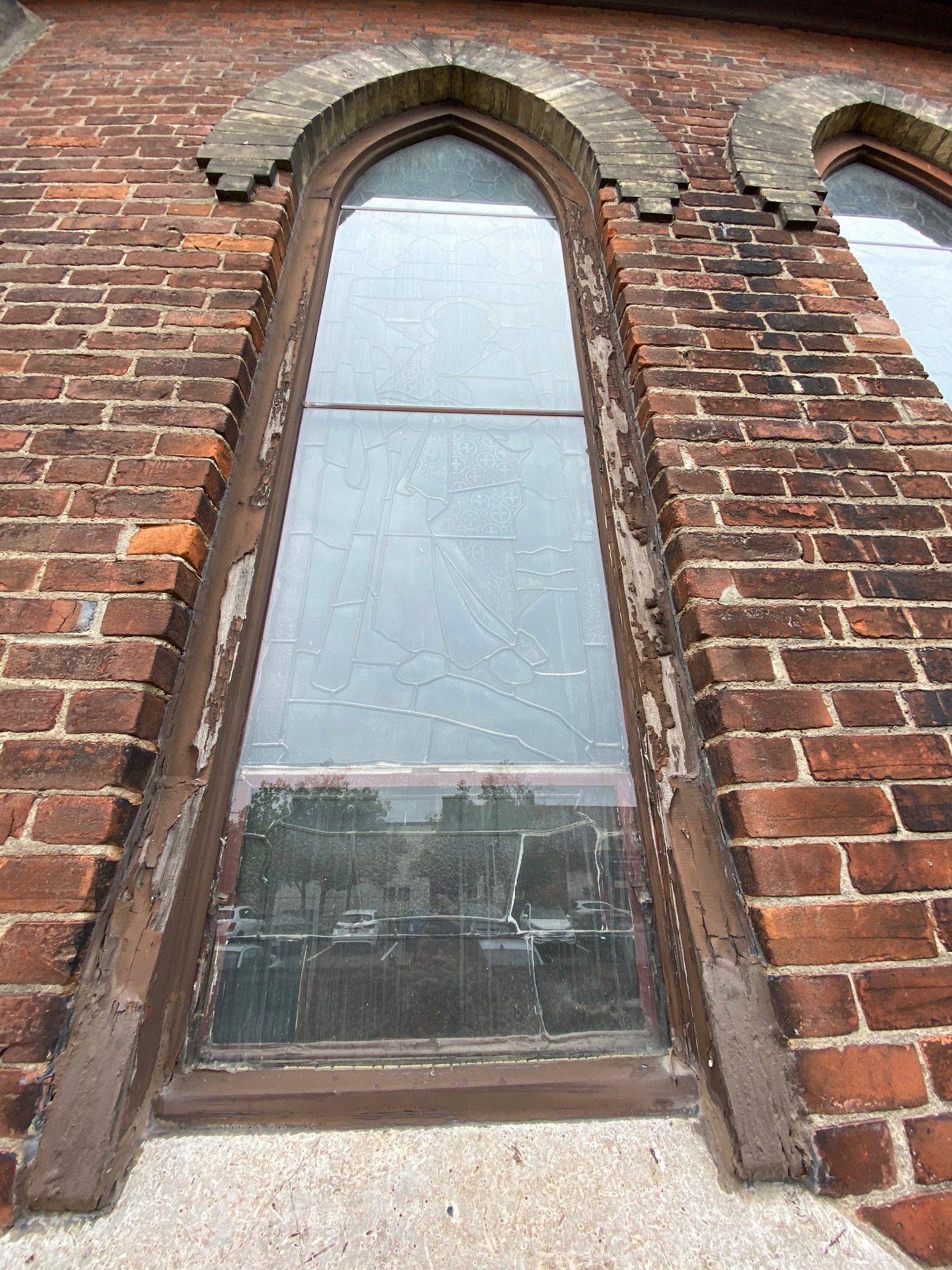 Church Painting Project Before