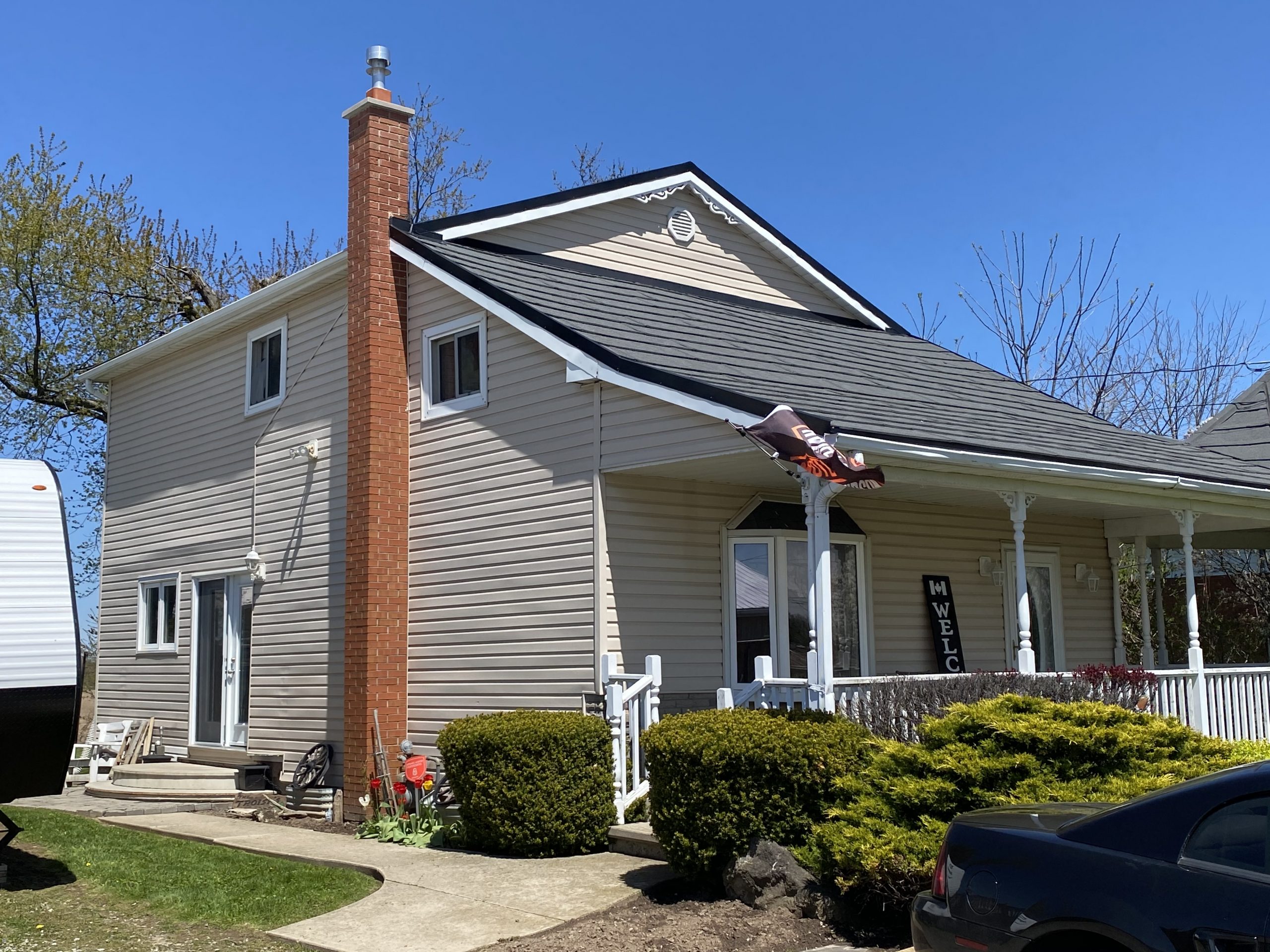 concrete floor before finishing