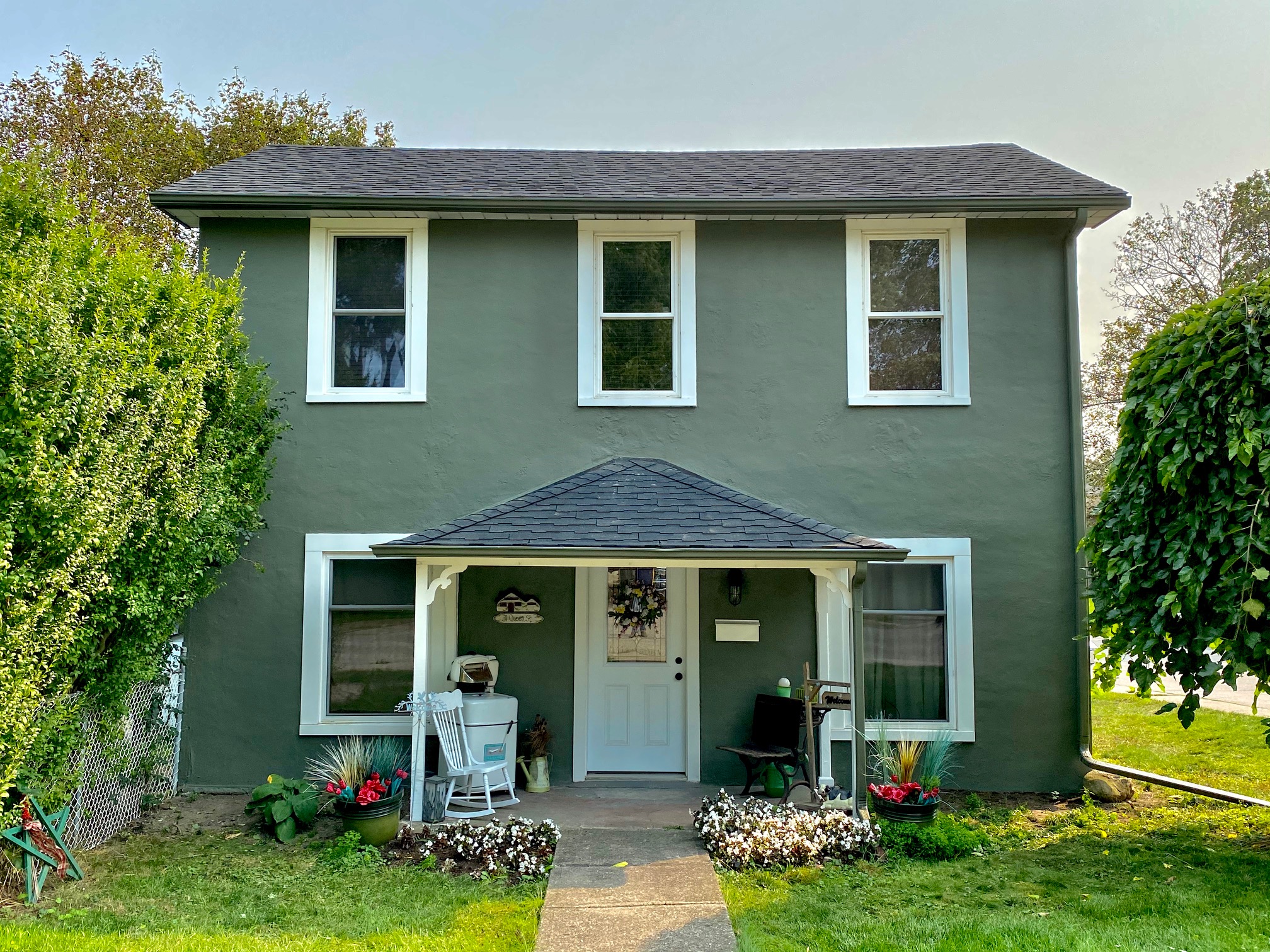 Stucco Exterior Painting After