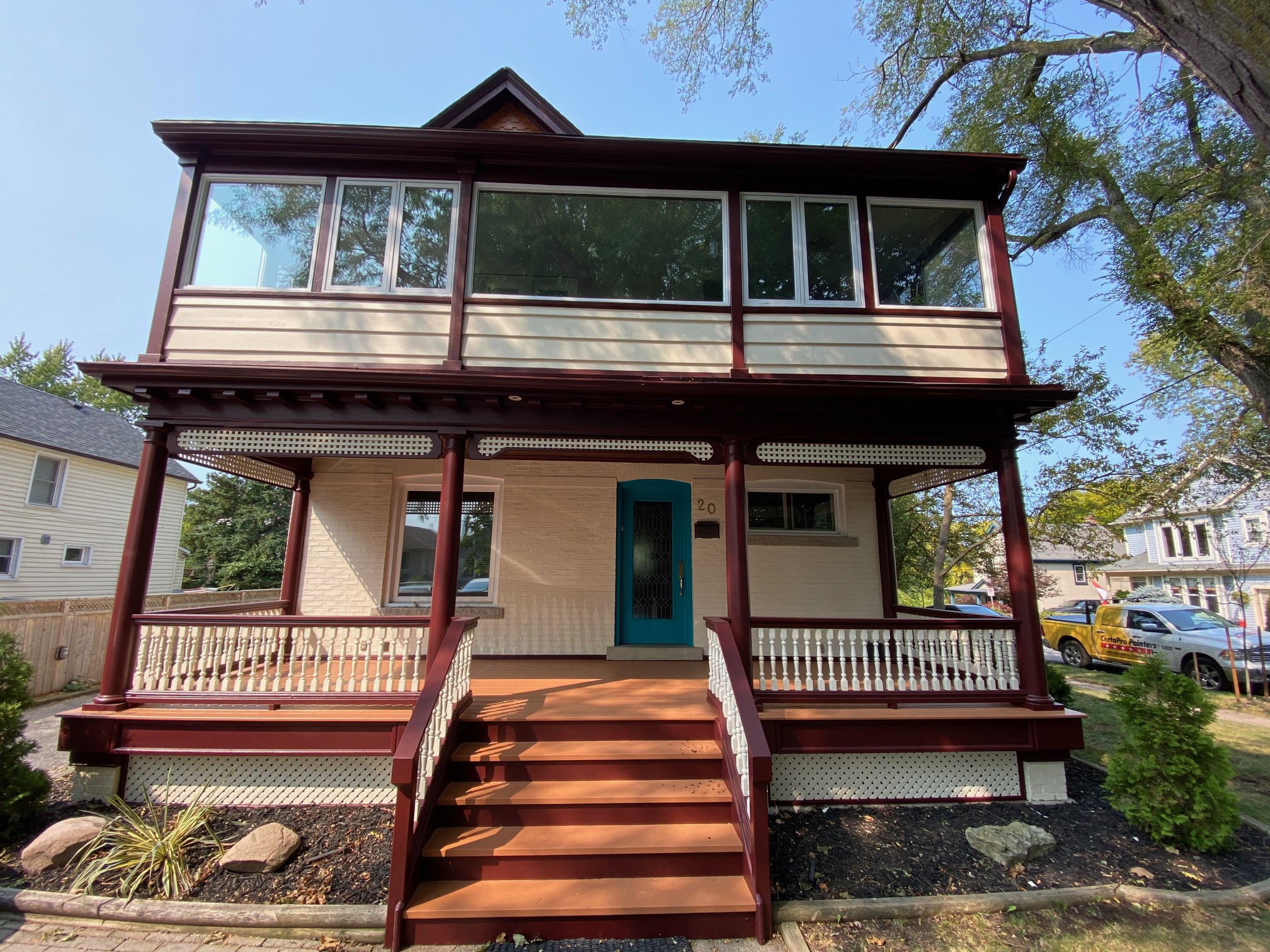 Colourful Exterior Project – Port Dalhousie Ontario After