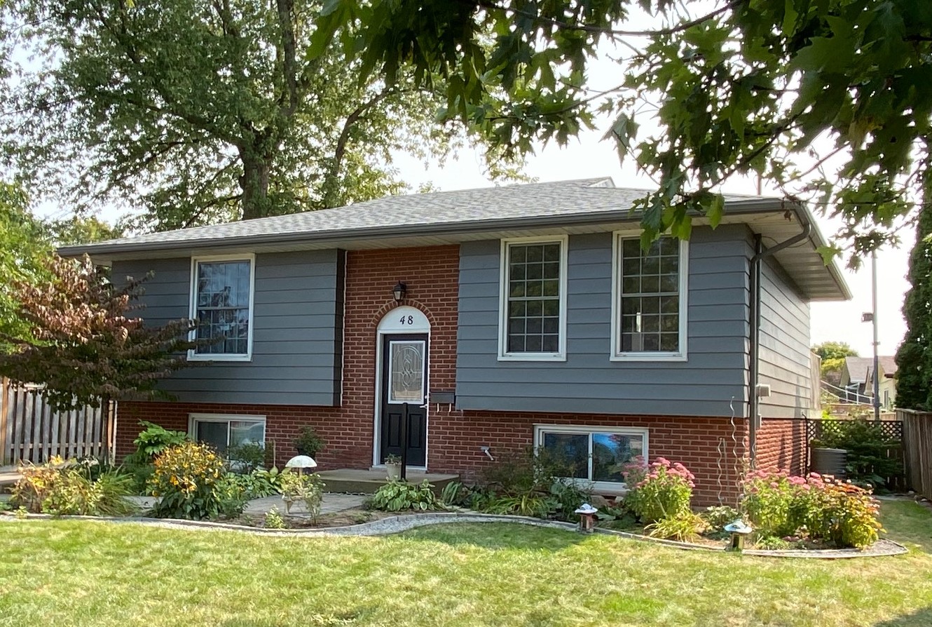 Siding Painting Project After