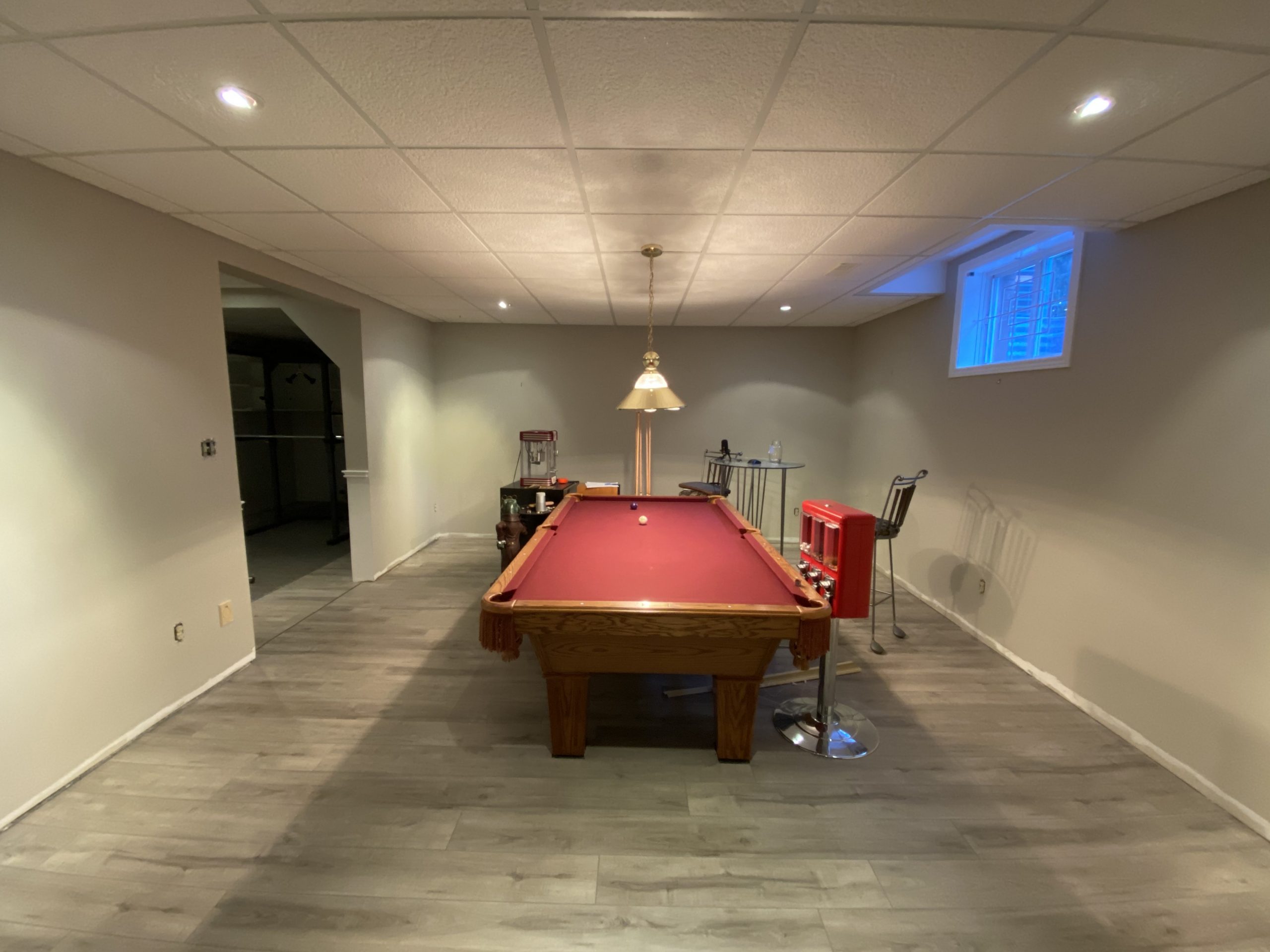 pool room painting