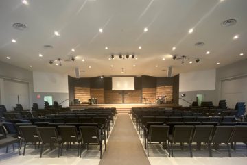 Interior Church Painting After
