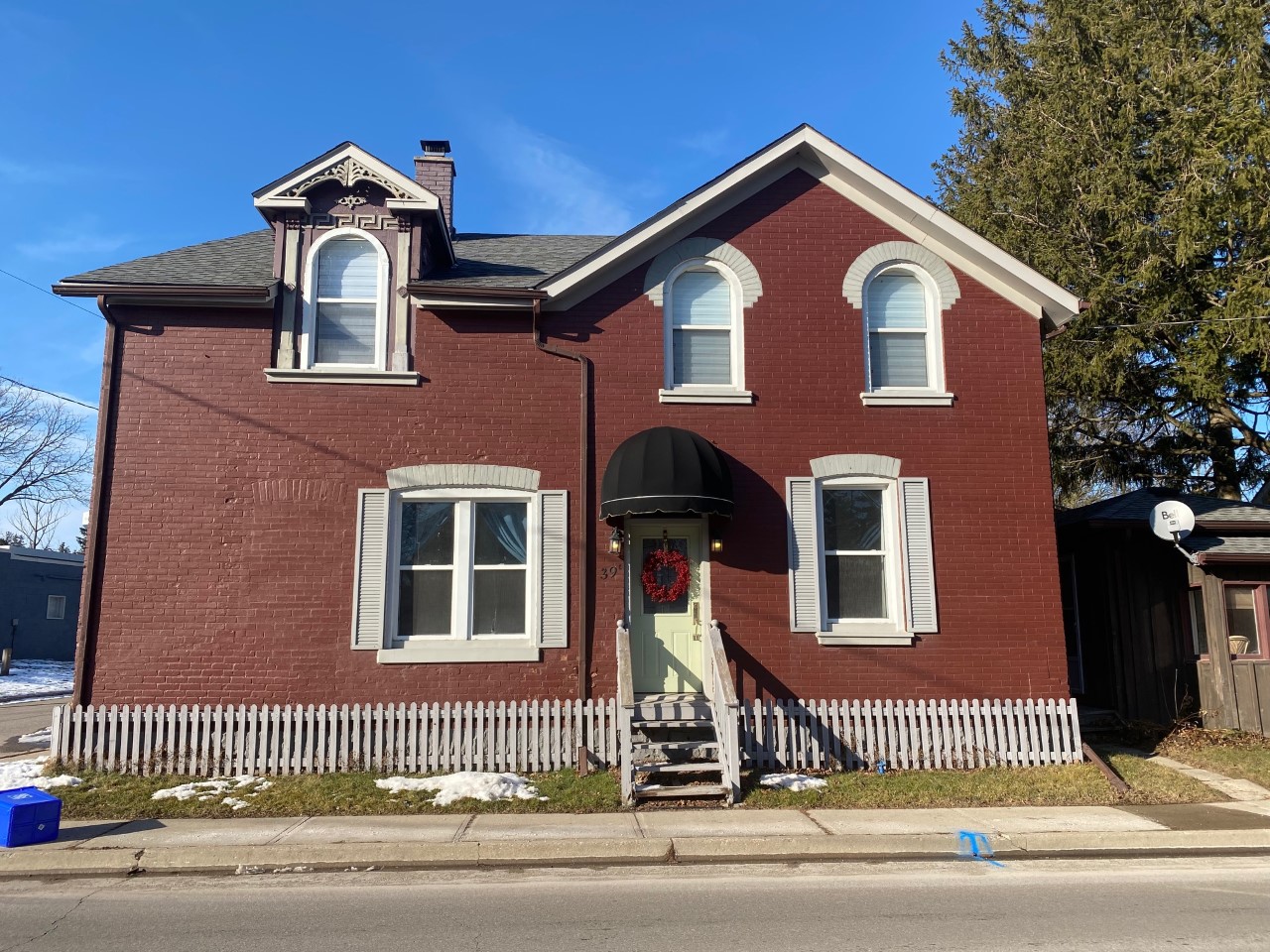 Brick Painting Project in St. George Before