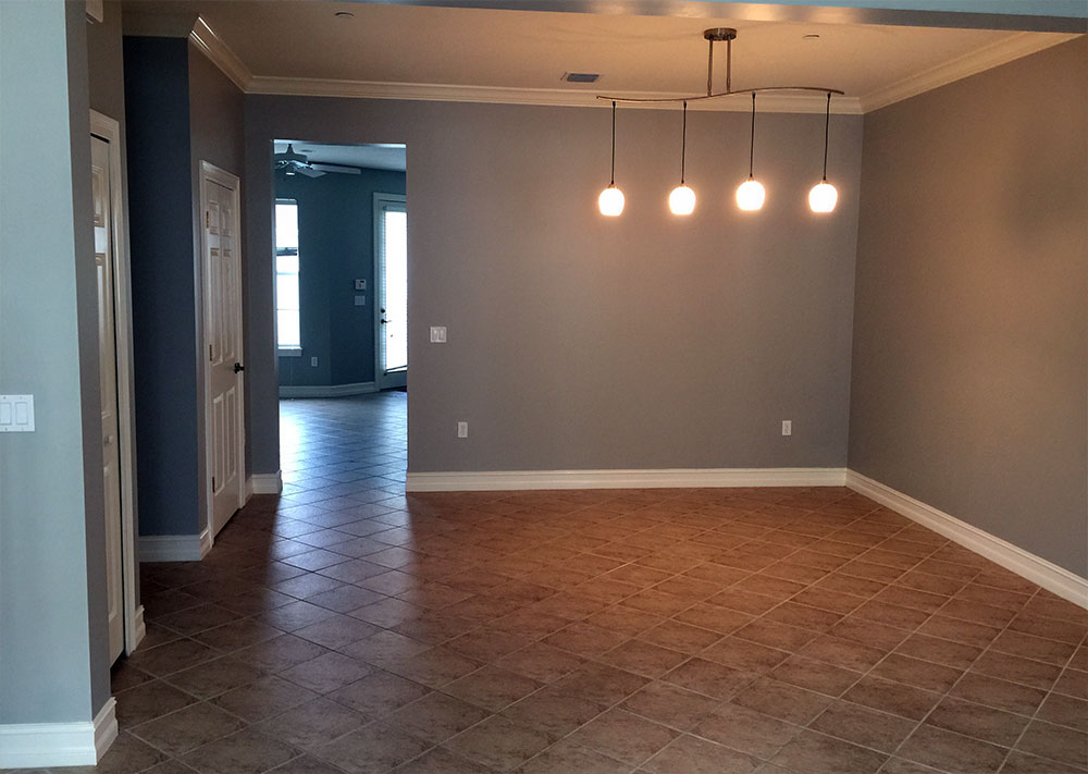 After photo of Interior house painting project in Oviedo, FL