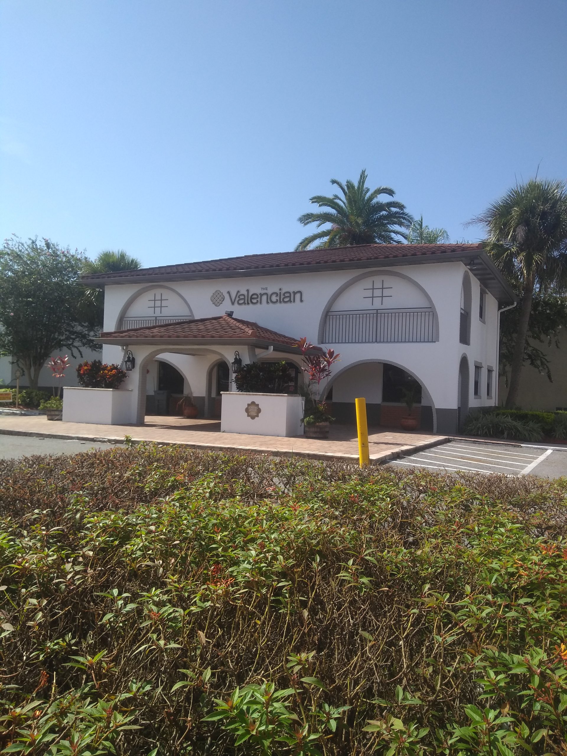 Valencian greeting building after exterior repaint