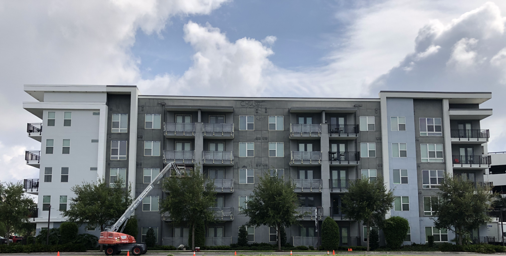 Before photo of society west shore painting project