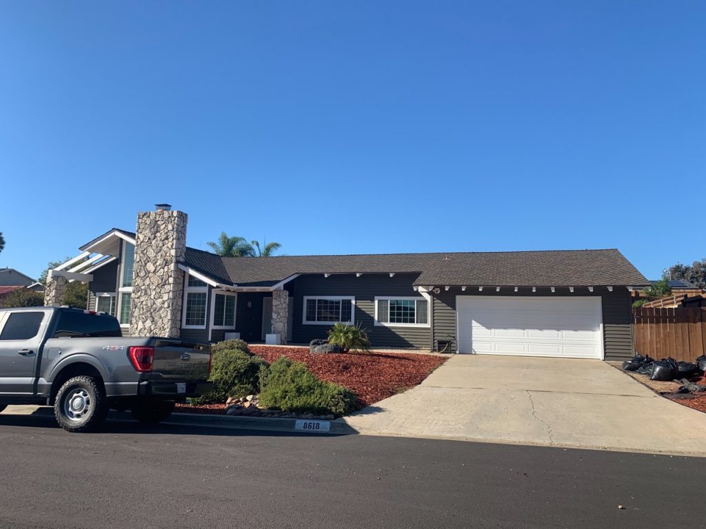 Exterior after vinyl siding Santee