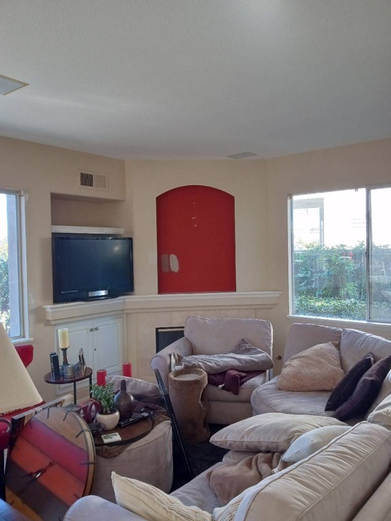 San Diego Living Room Before
