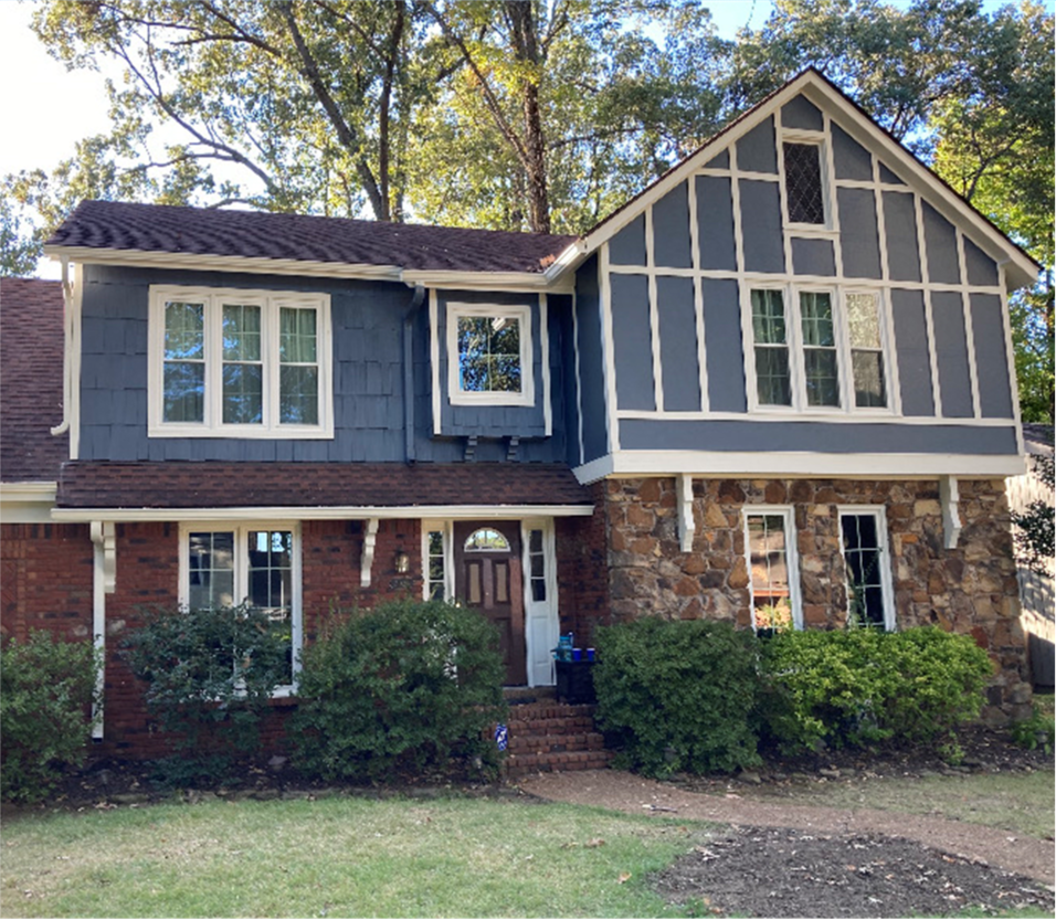 Exterior Home Transformation After