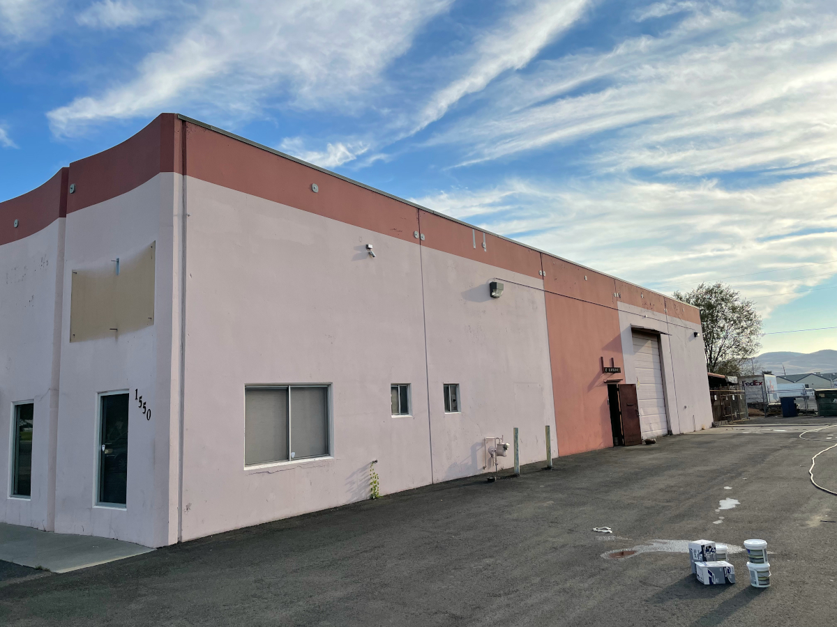 sparks commercial paint project.