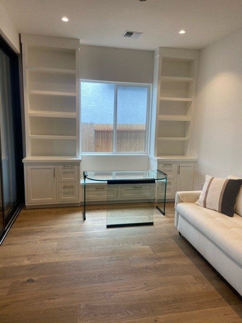 Built-in Cabinet Painting After