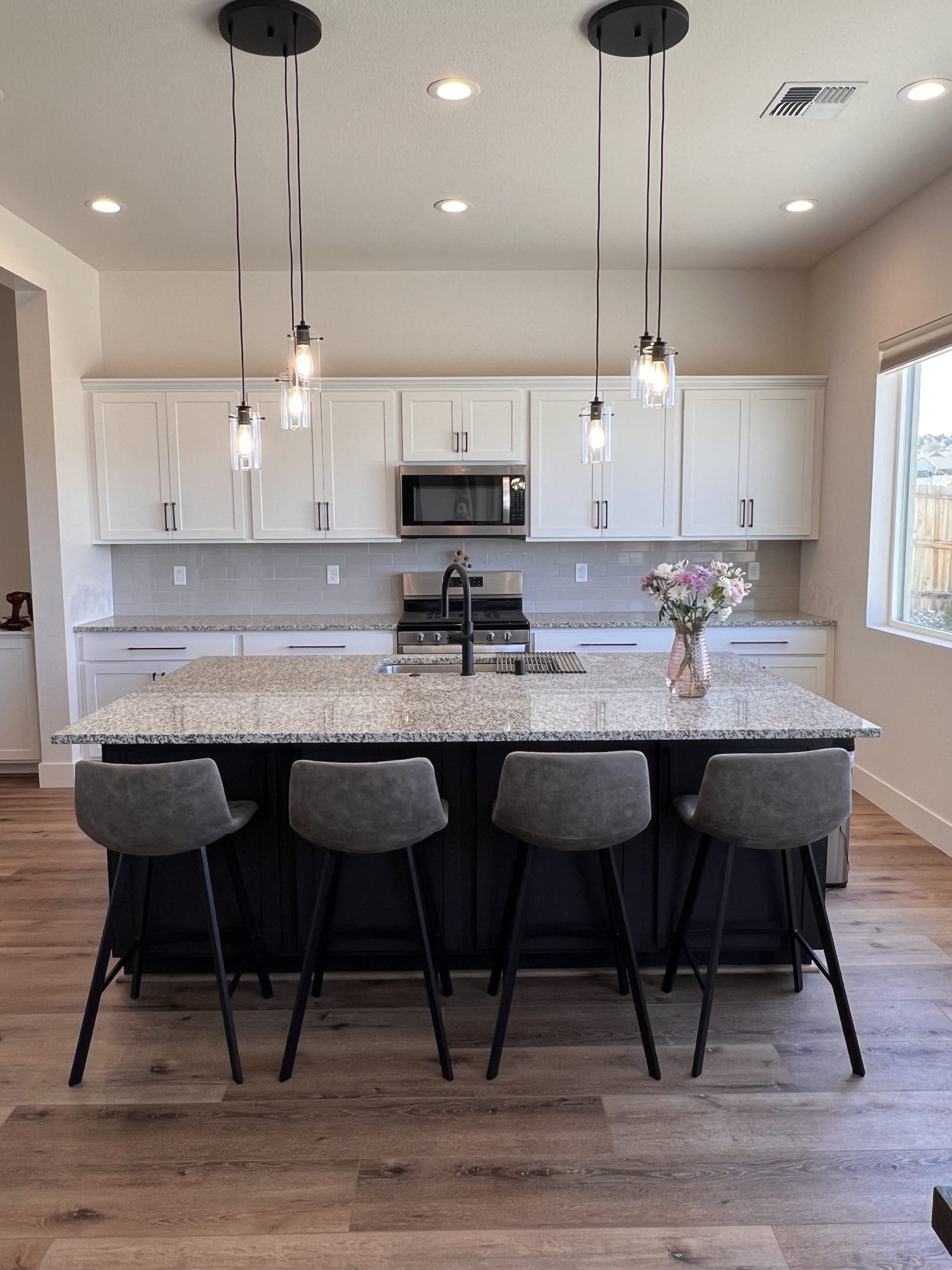 cabinet painting after