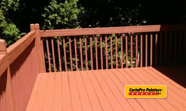 Deck Painting by CertaPro of Reno & Carson City