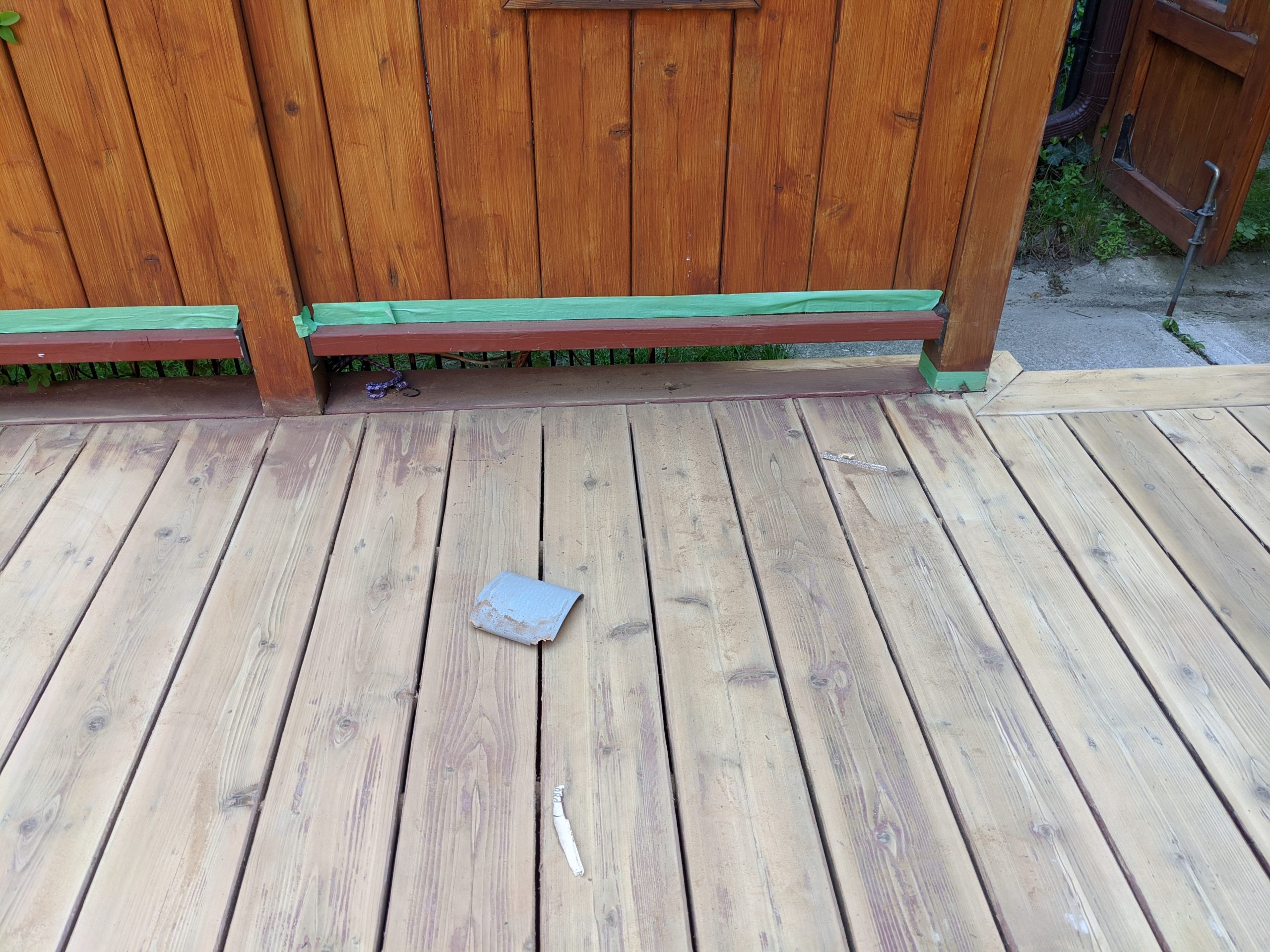 deck staining project by certapro painters of etobicoke