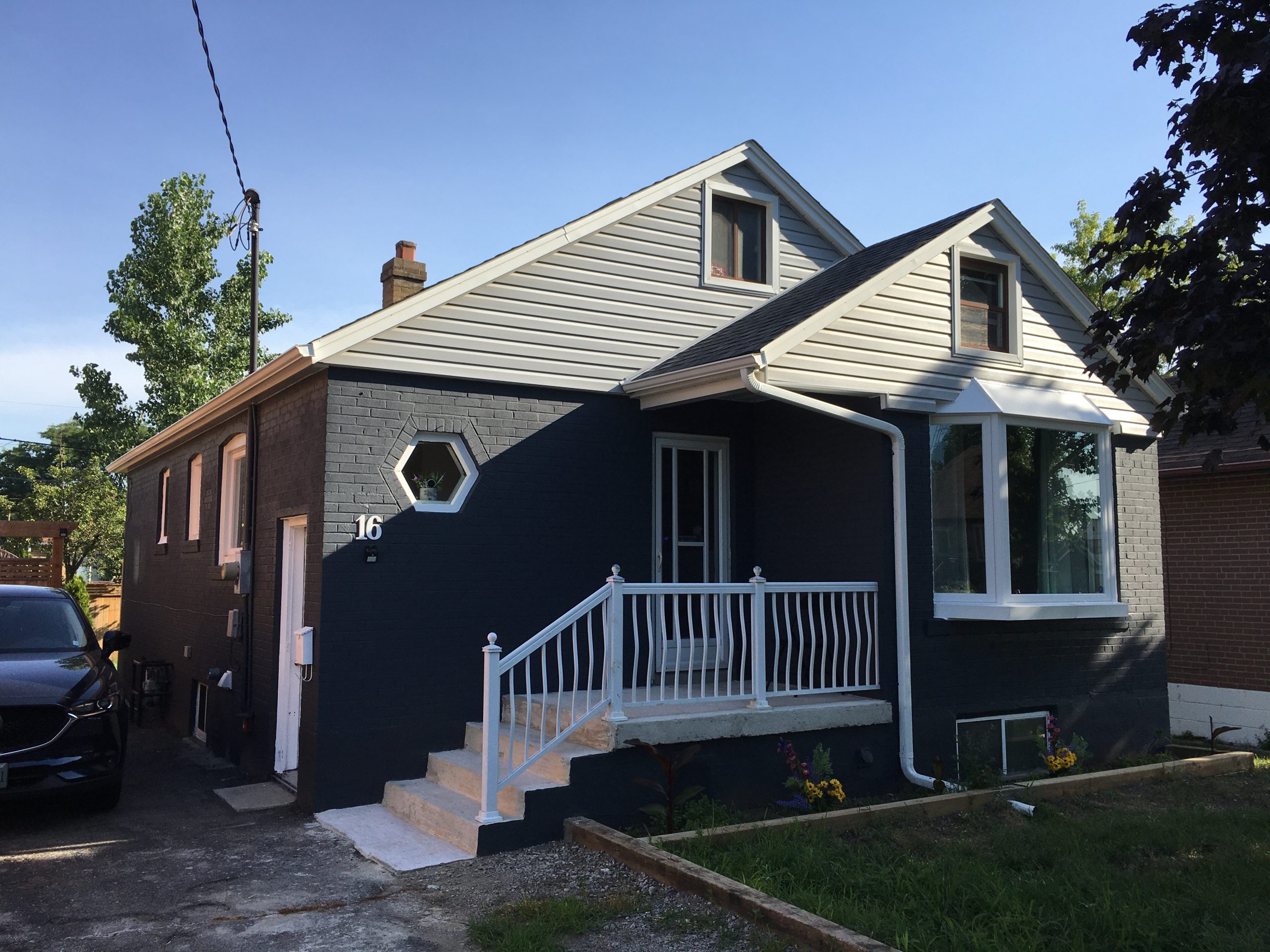 brick home painting by certapro painters of etobicoke