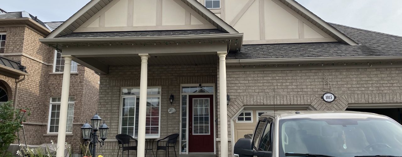 Exterior Painting Project in Oshawa - Before