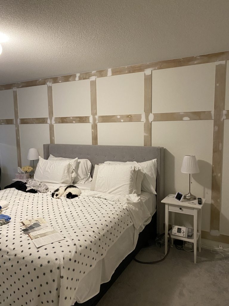 Bedroom Painting in Bowmanville Before