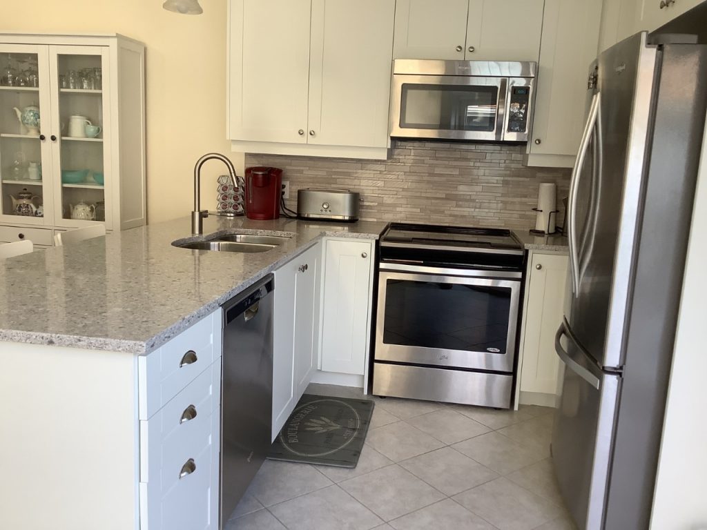 Cabinet Painting in Port Hope Before