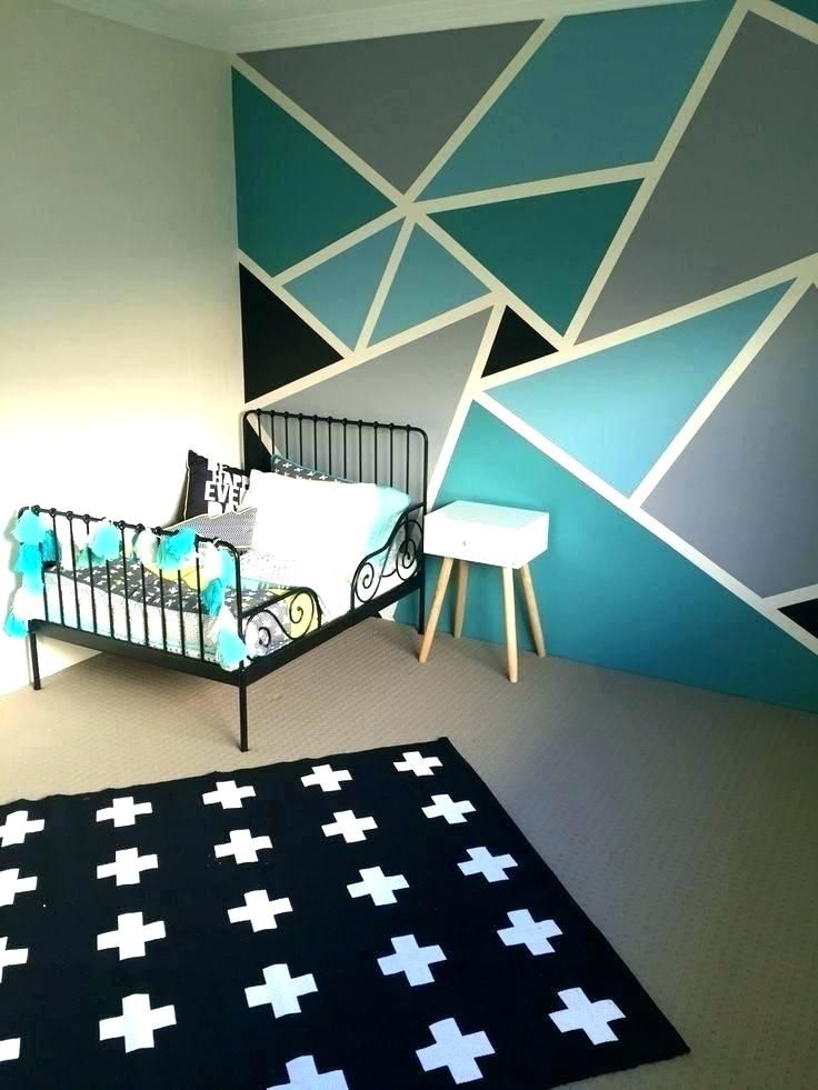 painters tape on the walls