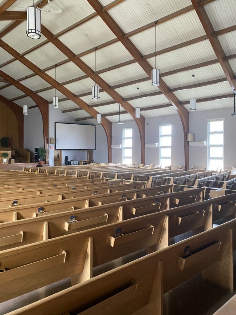 college park church after paint job