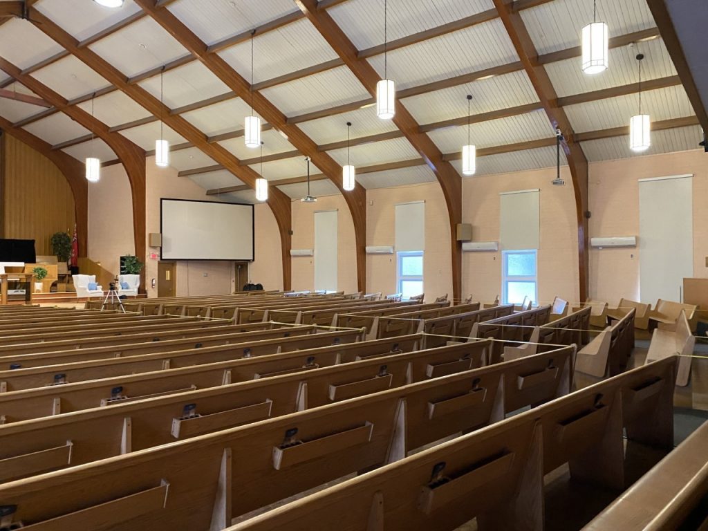 college park church before paint job