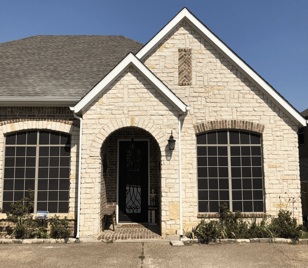 Full Exterior House Painting Denton, Texas After
