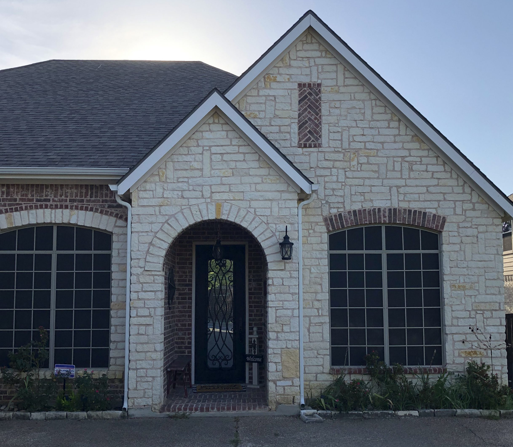 Full Exterior House Painting Denton, Texas Before