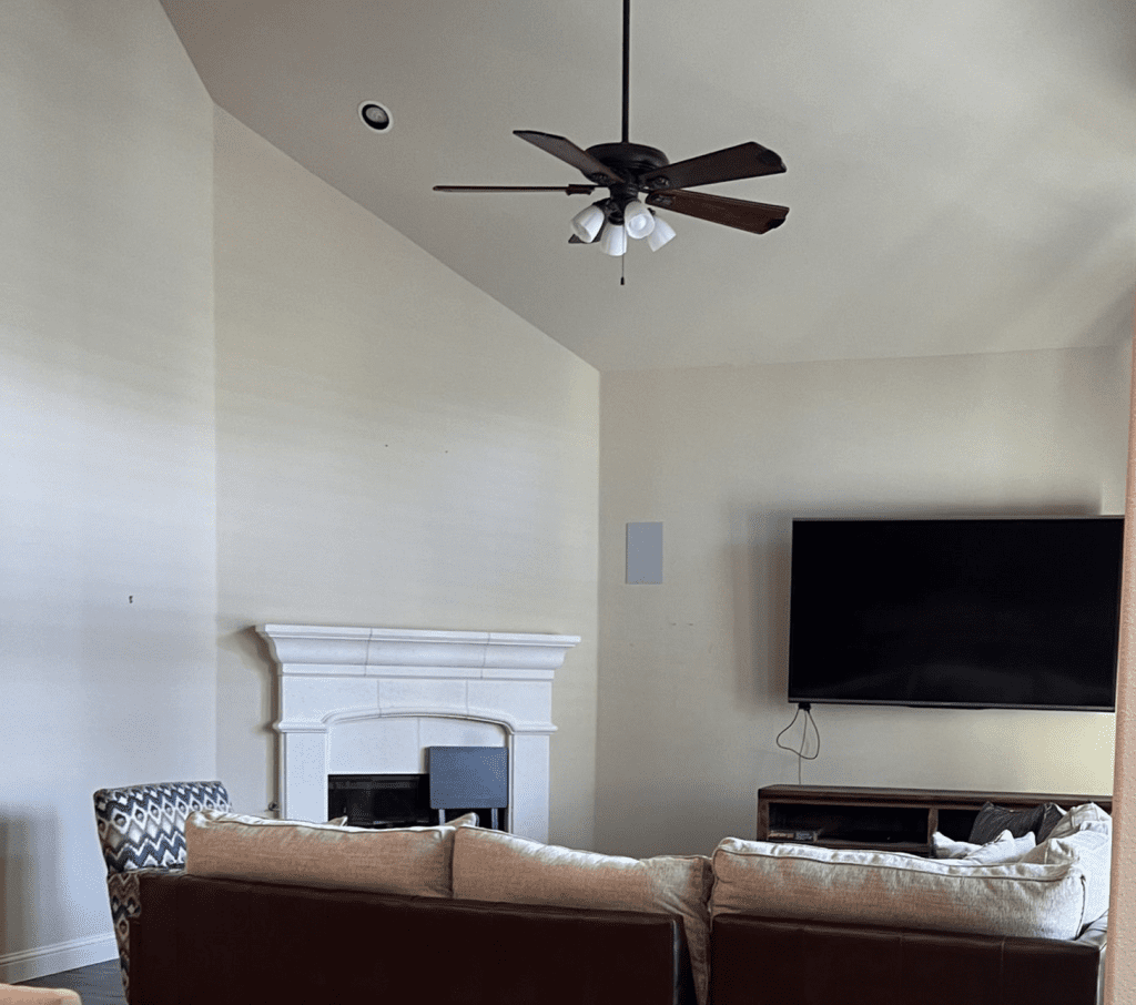 Living Room from White to Gray Before