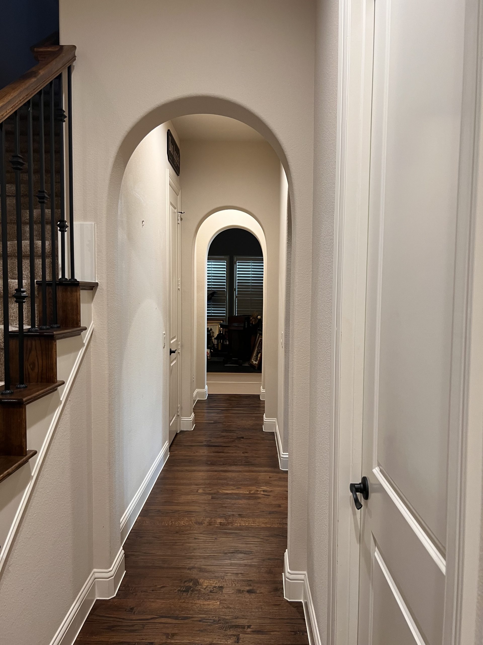 Hallway Interior Transformation Before