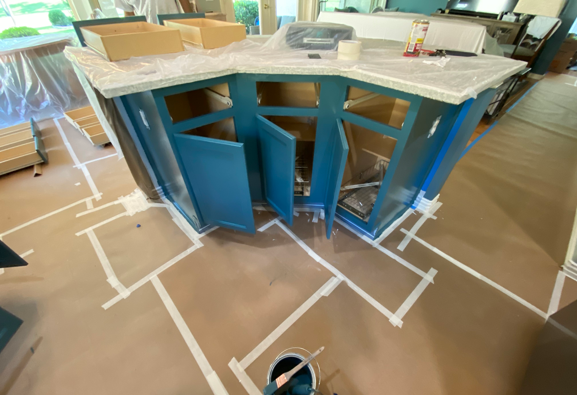 Cabinet Painting & Staining Services After