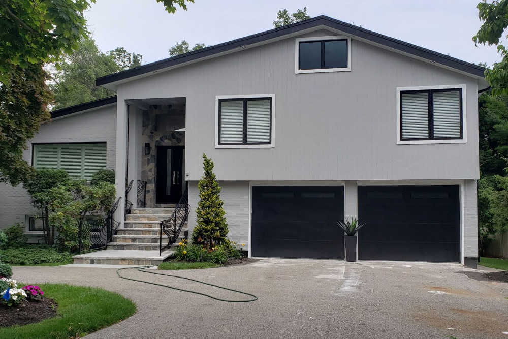 Exterior House Painting Newton, MA After