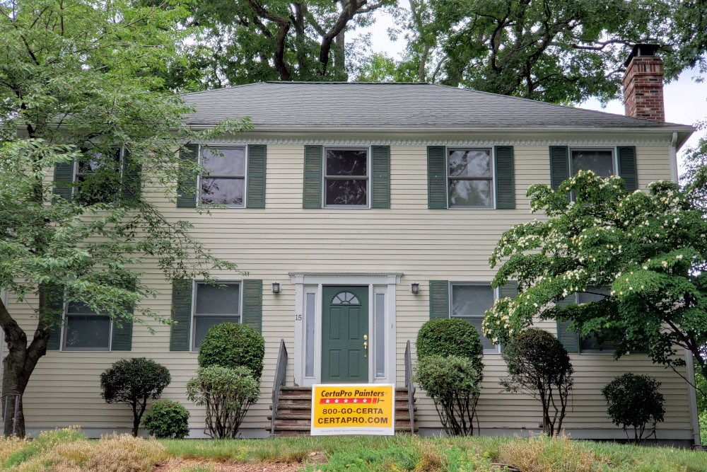 Exterior House Painting Before