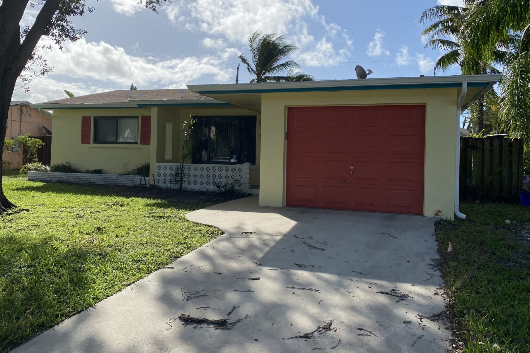 exterior after color change