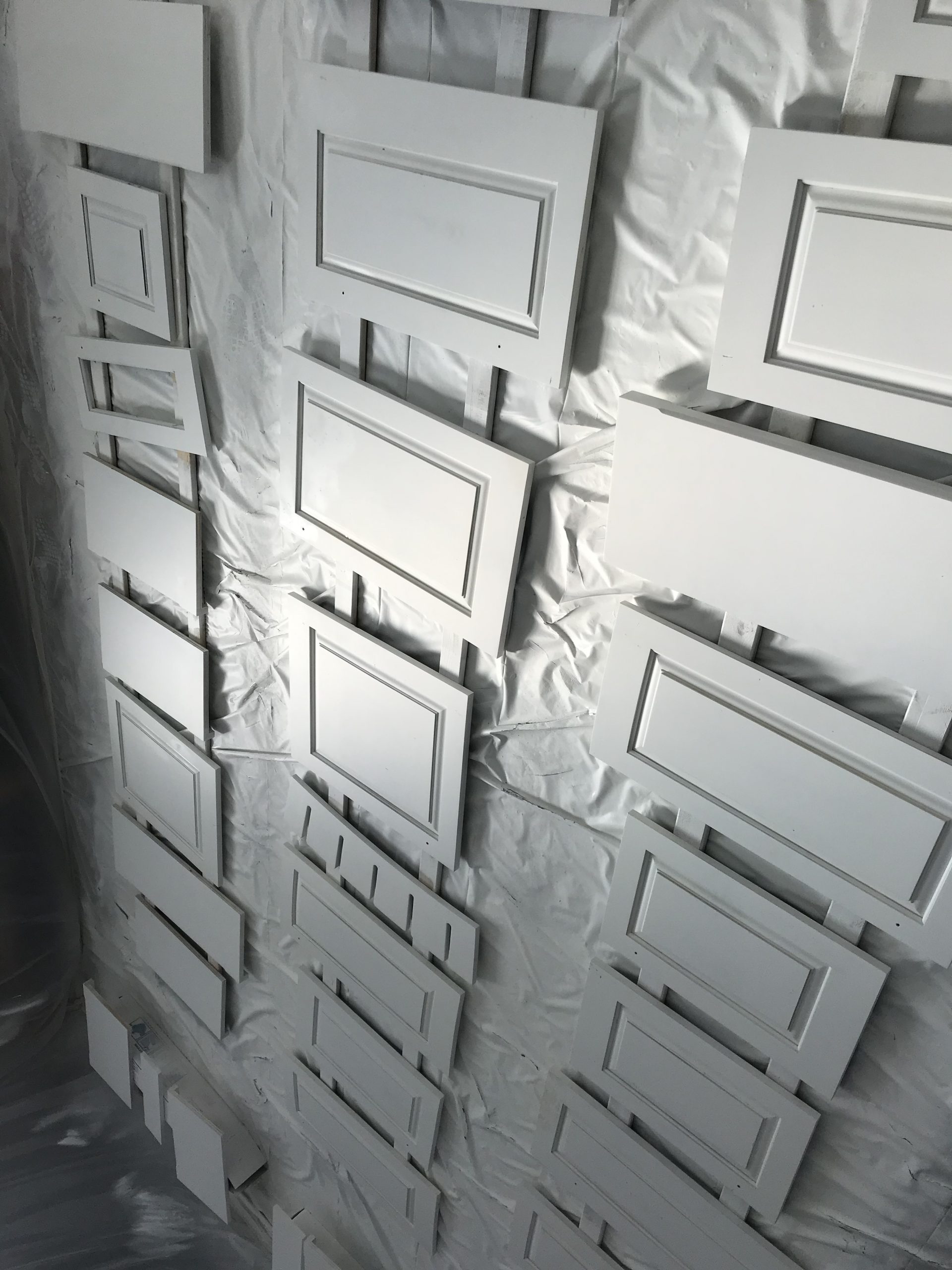 Kitchen Painting Process