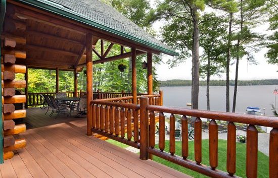 Check out our Log Home Staining