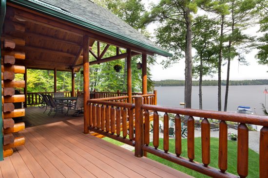 Check out our Log Home Staining