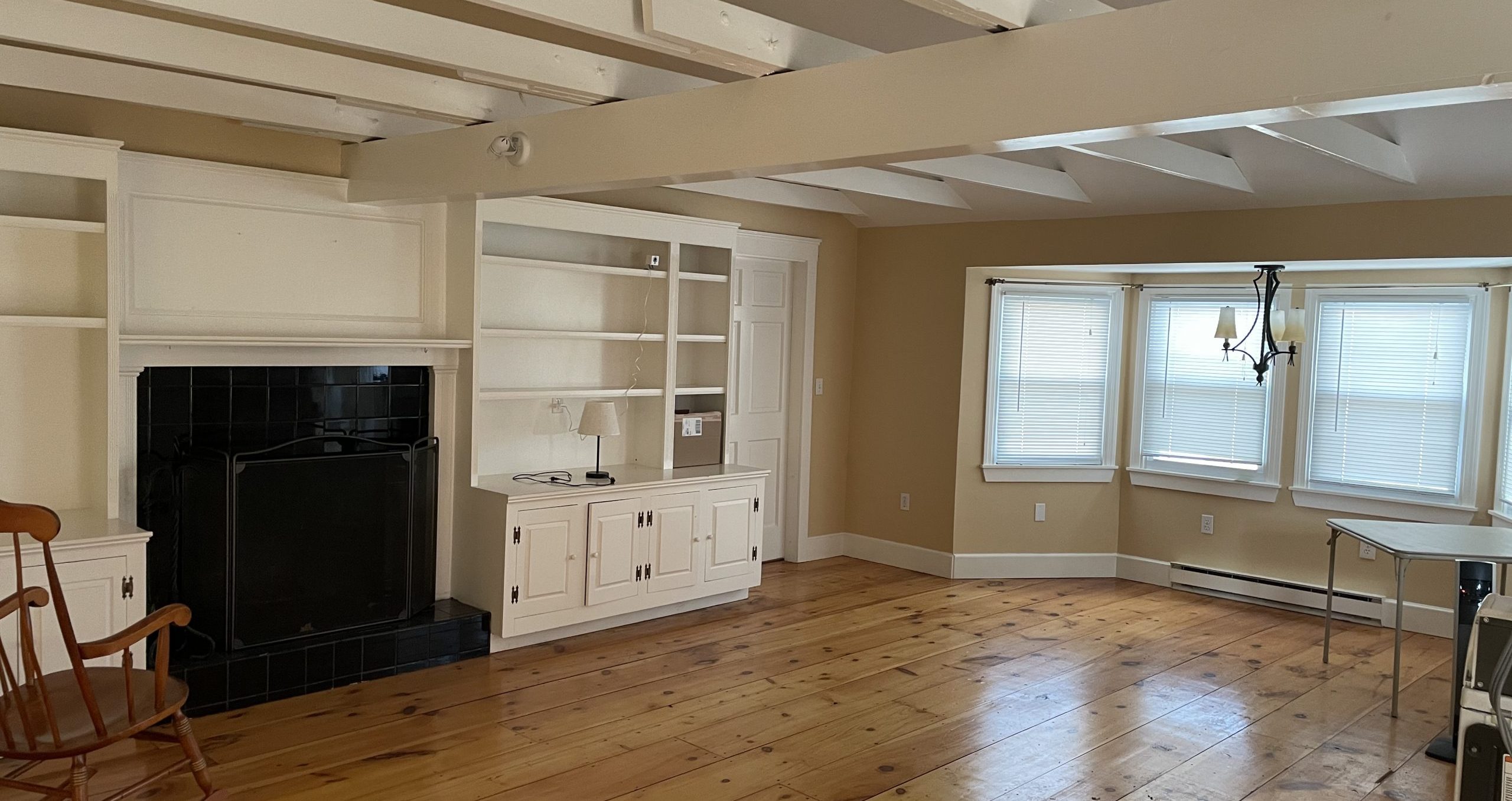 interior of home before work is completed for customers