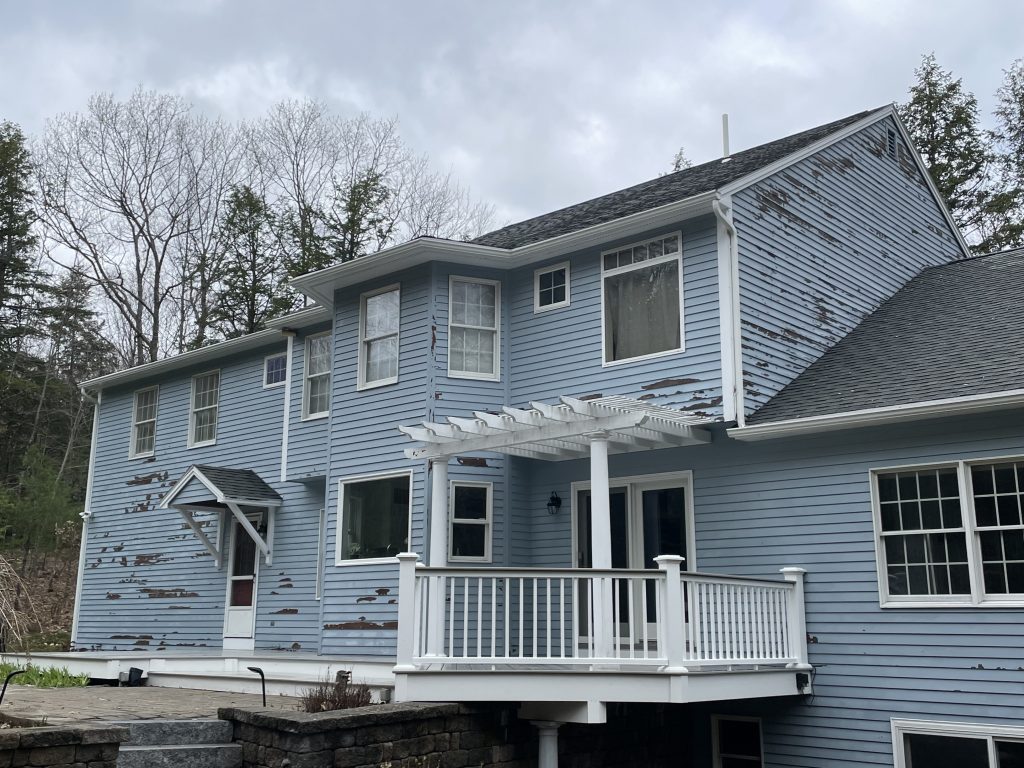 Exterior Painting in Falmouth Before