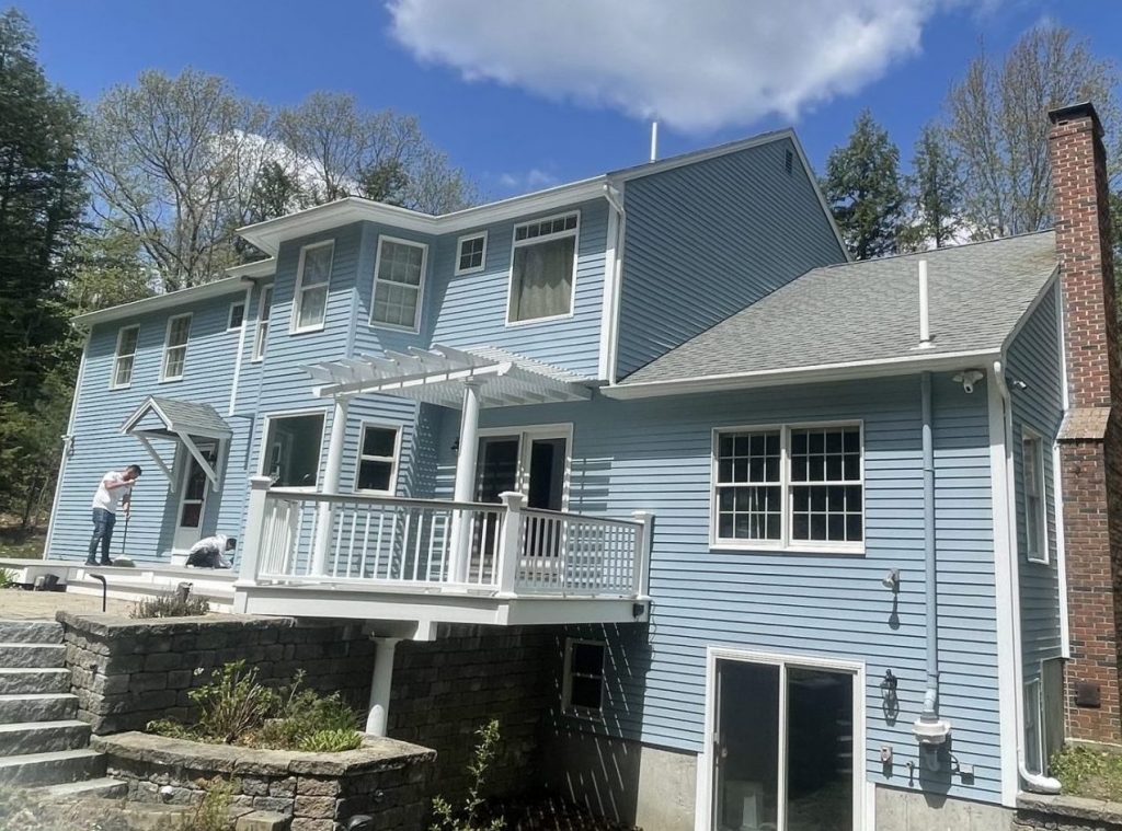 Exterior Painting in Falmouth After