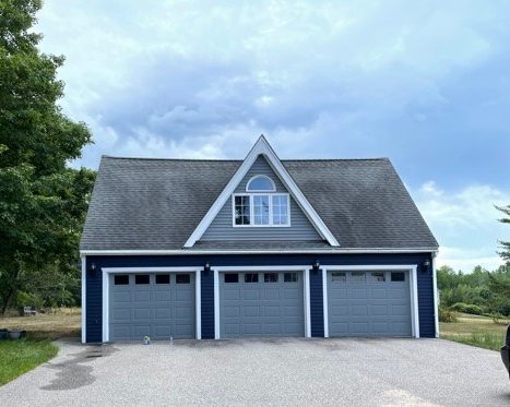 repainted exterior of home in maine